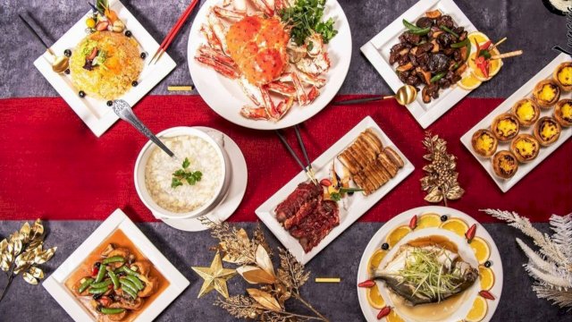 Menu spesial Imlek Vasaka Hotel. Foto: Istimewa.