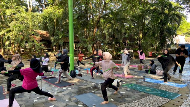 Morning Poundfit BWP kembali sukses digelar. Foto: Istimewa.