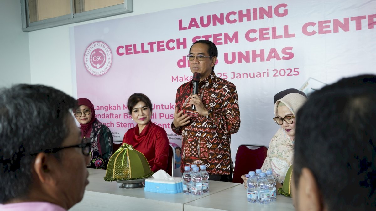 RS Unhas Hadirkan Layanan Stem Cell, Permudah Akses Pengobatan Modern di Sulsel