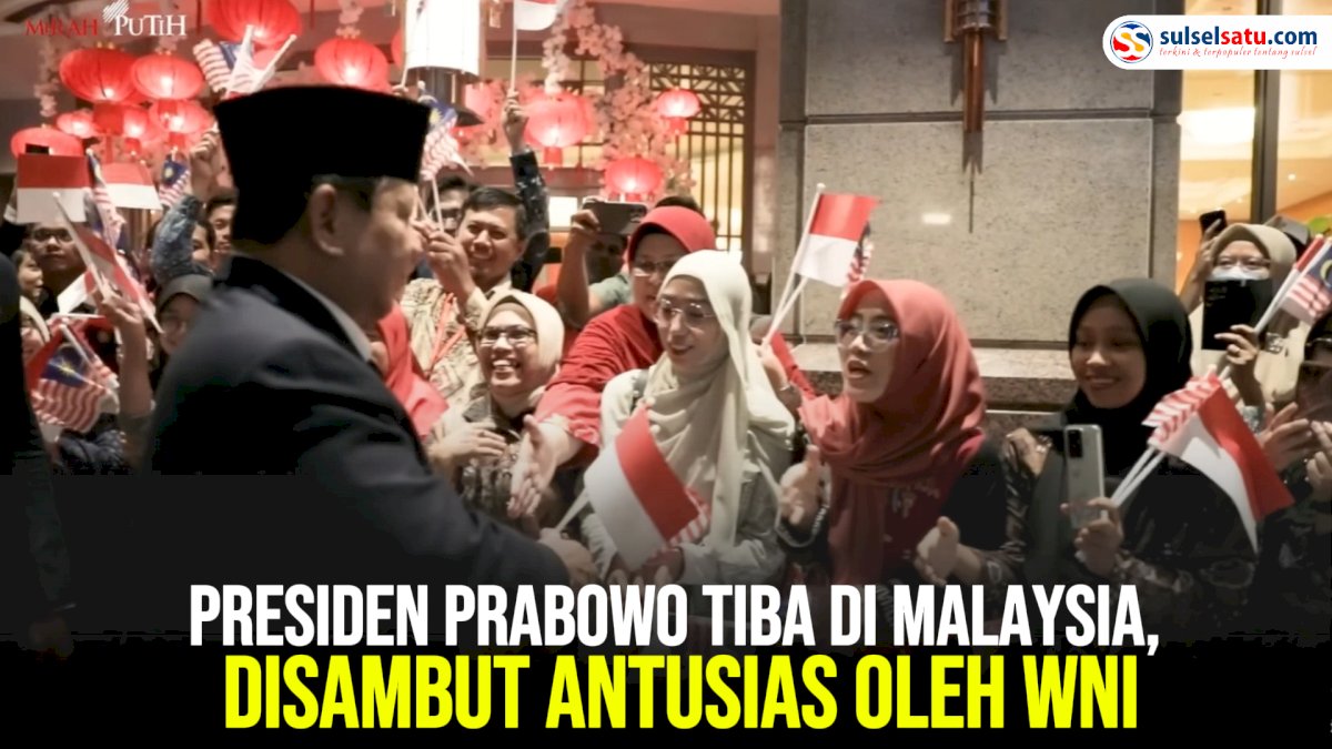 VIDEO: Presiden Prabowo Tiba di Malaysia, Disambut Antusias oleh WNI