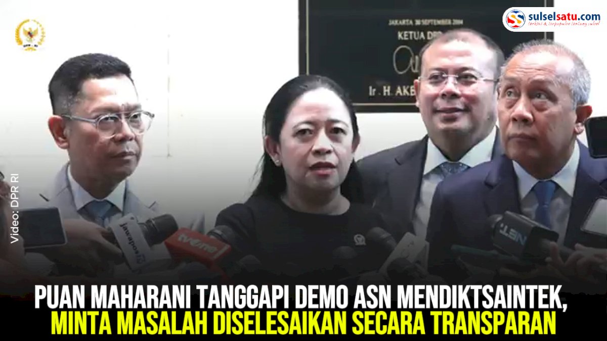 VIDEO: Puan Maharani Tanggapi Demo ASN Mendiktisaintek, Minta Masalah Diselesaikan Secara Transparan