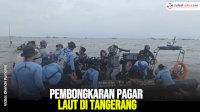 VIDEO: Pembongkaran Pagar Laut di Tangerang