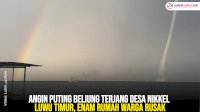 VIDEO: Angin Puting Beliung Terjang Desa Nikkel Luwu Timur, Enam Rumah Warga Rusak