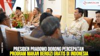 VIDEO: Presiden Prabowo Dorong Percepatan Program Makan Bergizi Gratis di Indonesia
