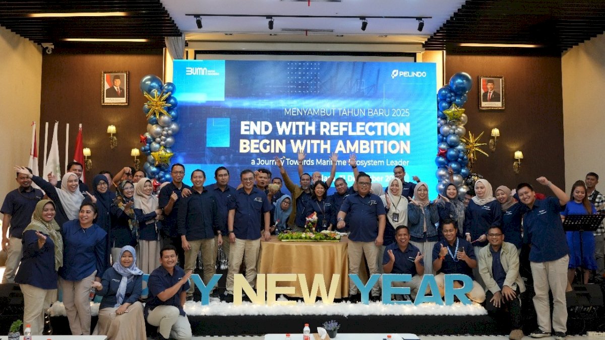 Insan Pelindo Refleksi Akhir Tahun, Terus Bersinergi dan Bertransformasi