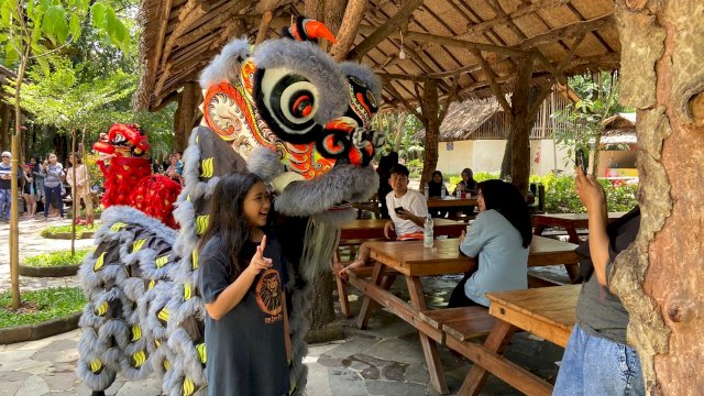 Pertunjukan barongsai di BWP. Foto: Istimewa.