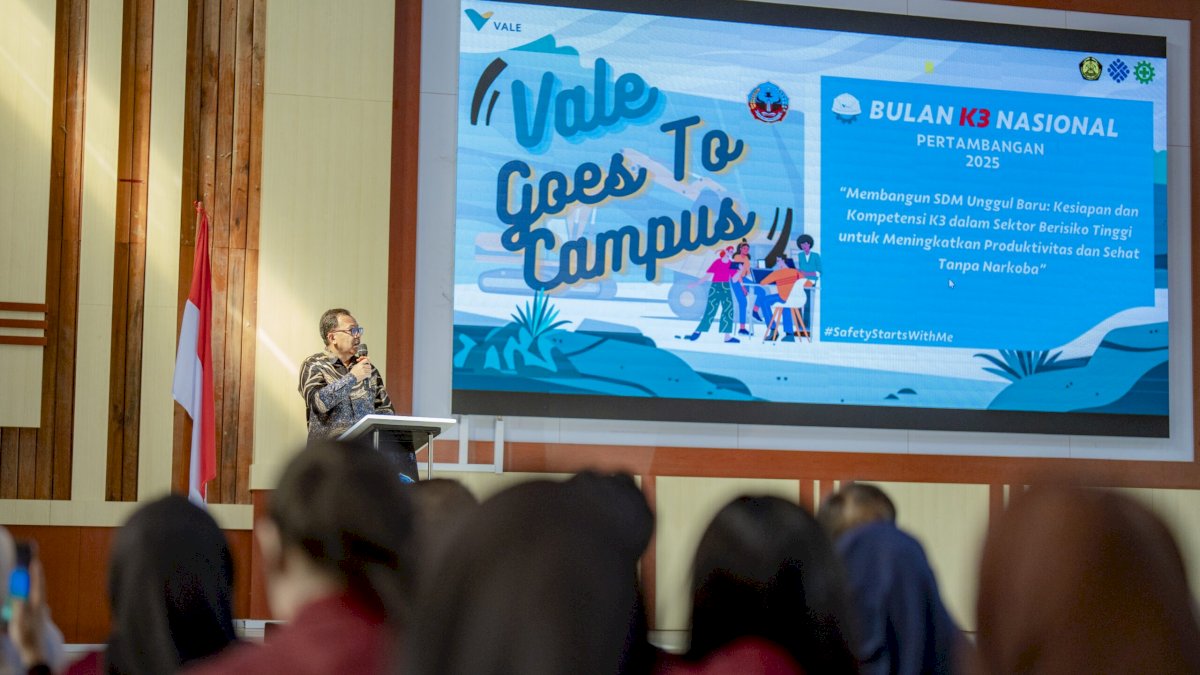 Bangun SDM Unggul dan Berdaya Saing, PT Vale Kampanyekan Budaya K3 di Kampus