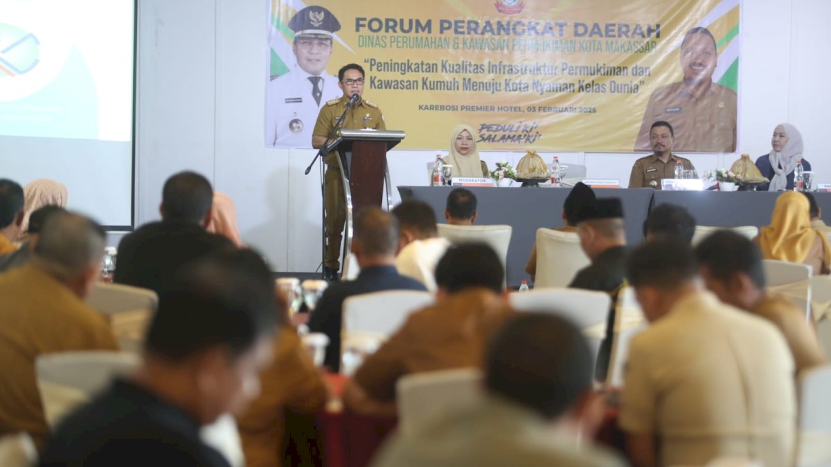 Pj Sekda Makassar Tekankan Perencanaan Berdasarkan Data Akurat