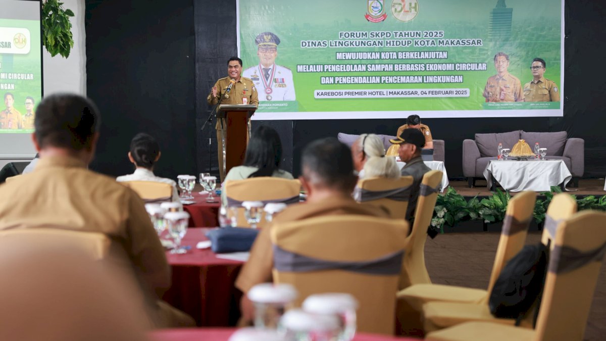 DLH Makassar Gelar Forum SKPD 2025, Fokus Pengelolaan Sampah Berbasis Ekonomi Sirkular