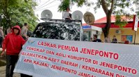 Laskar Pemuda Jeneponto Gelar Aksi Unjuk Rasa, Soroti Penguasaan Randis oleh Pensiunan Pejabat
