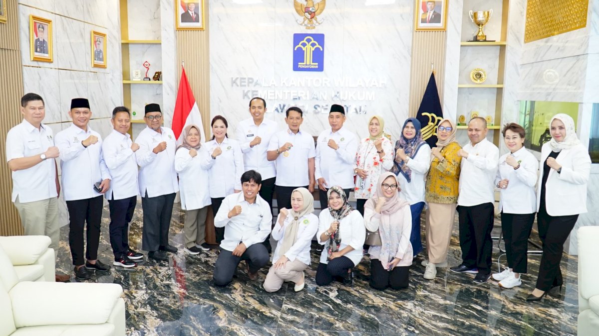 Kakanwil Kemenkumham Sulsel Dorong Sinergitas dengan INI untuk Pembinaan Notaris