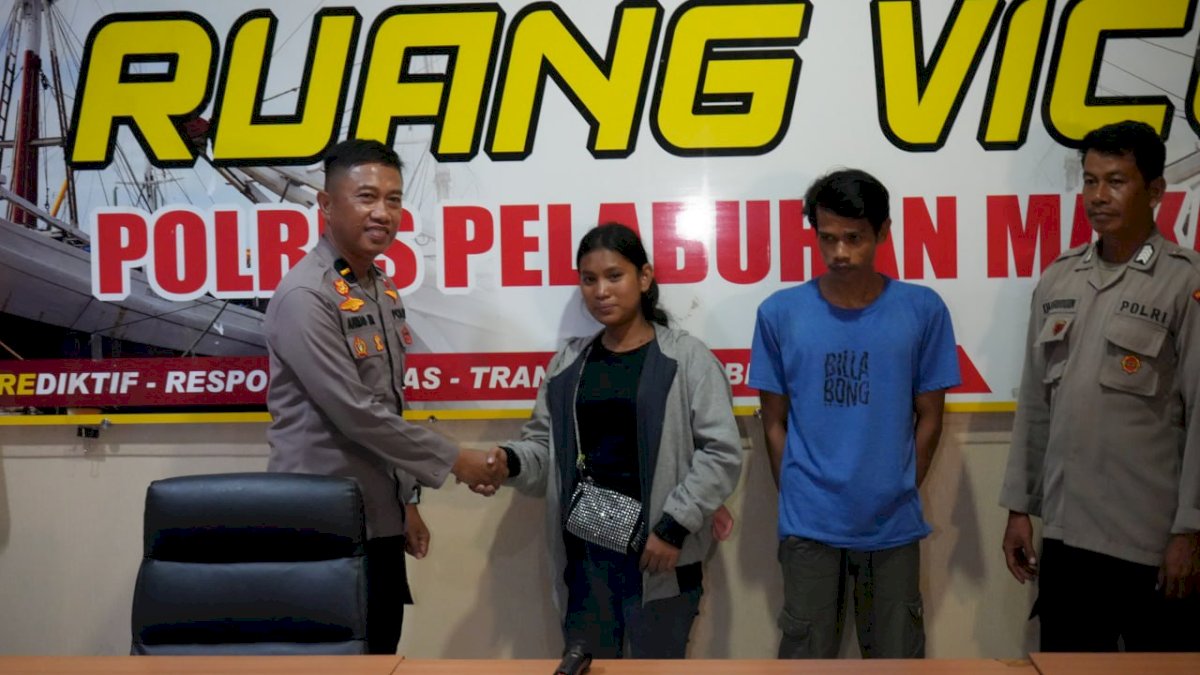 Sempat Viral, Pedagang Asongan dan Petugas di Pelabuhan Soetta Makassar Sepakat Damai