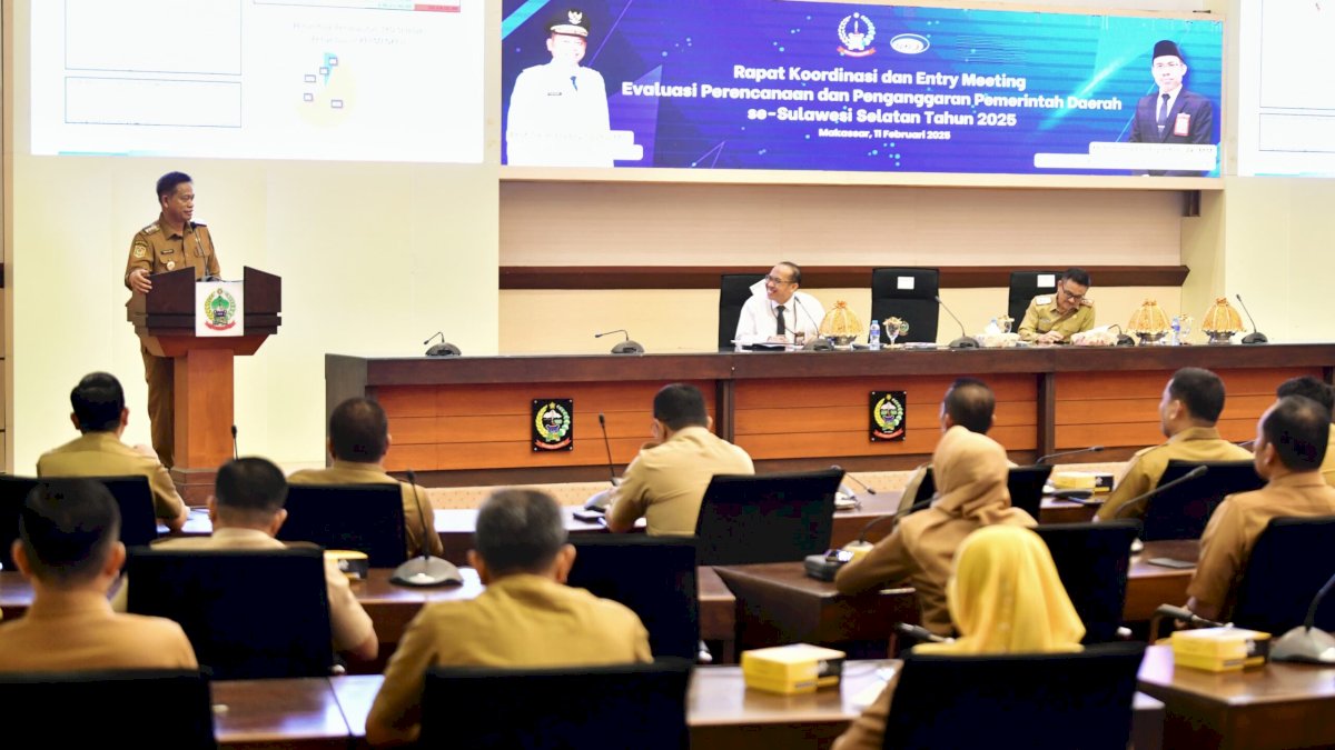 Dana Transfer Berkurang, Pj Gubernur Sulsel Minta Pemda Maksimalkan Anggaran