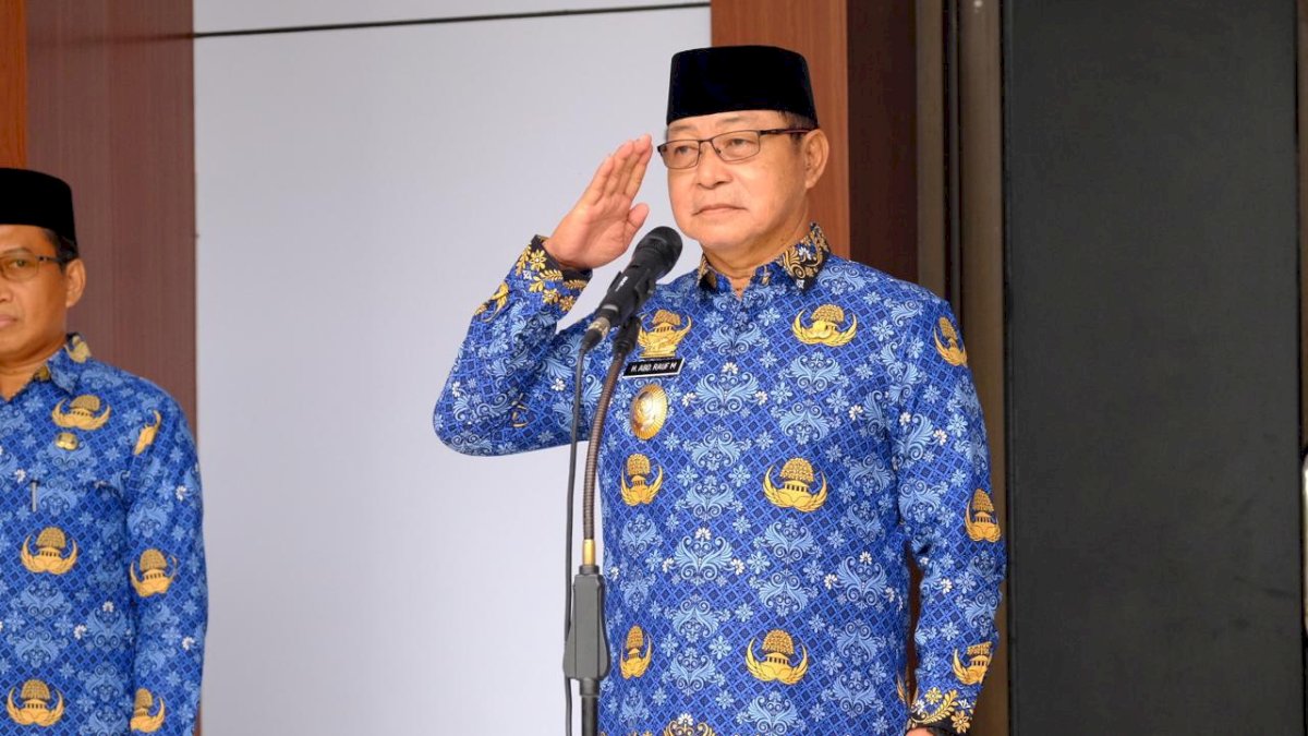 Karaeng Kio’ Pamit Saat Jadi Inspektur Upacara Hari Kesadaran Nasional