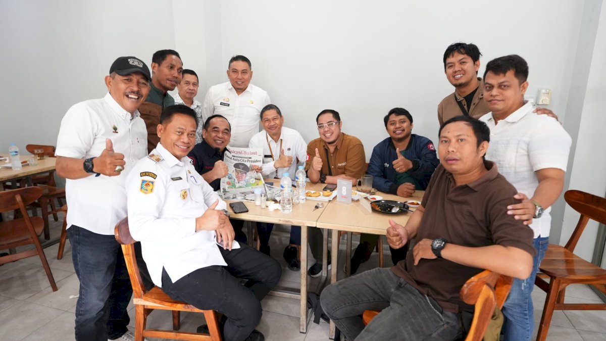 Pj Gubernur Sulsel Harap OPD dan Media Perkuat Sinergi