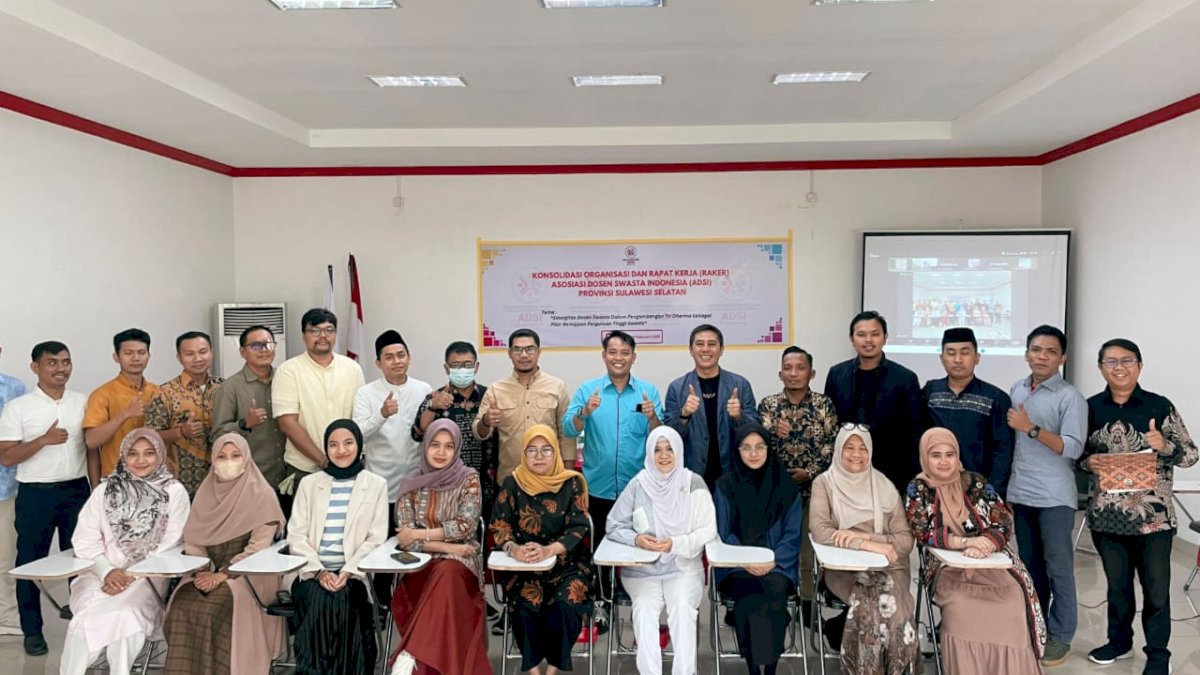 Asosiasi Dosen Swasta ADSI Sulsel Gelar Raker dan MoU bersama PMI Kota Makassar