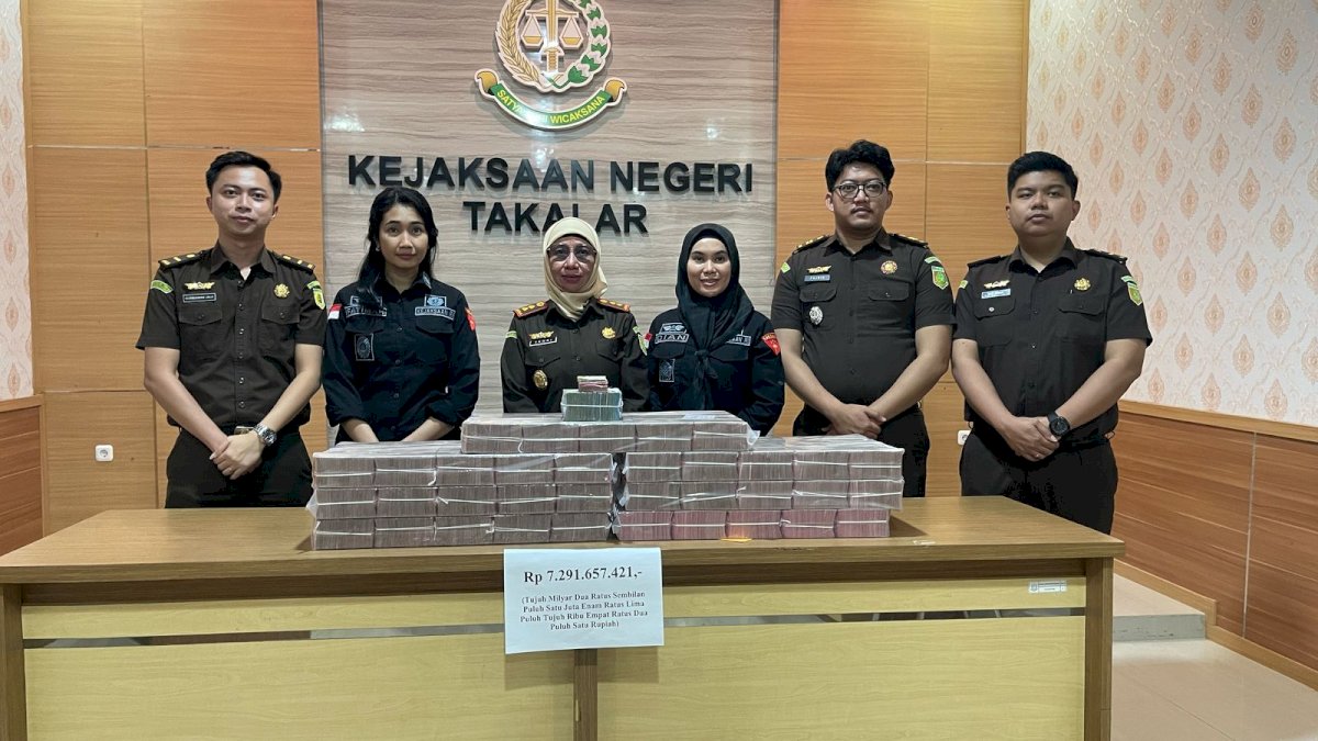 Kejari Takalar Selamatkan Kerugian Negara Rp7 Miliar dari Korupsi Penambangan Pasir Laut