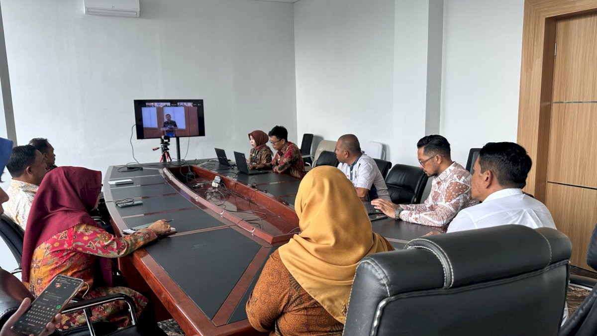 Kawal Pembentukan Peraturan Perundang-undangan dan Perda, Kanwil Kemenkum Sulsel Pedomani 6 Dimensi Evadata