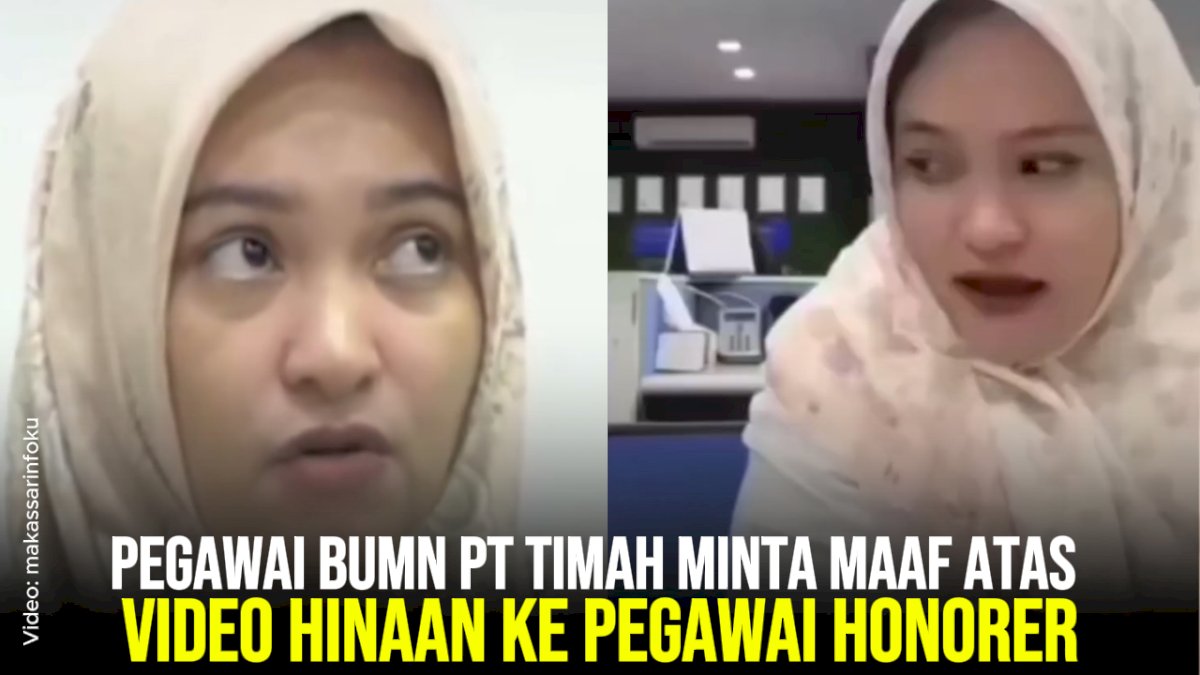 VIDEO: Pegawai BUMN PT Timah Minta Maaf atas Video Hinaan ke Pegawai Honorer