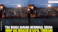 VIDEO: Tiga Warga Banawa Meninggal Diduga Hirup Gas Beracun di Kapal Tongkang