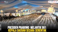 VIDEO: Presiden Prabowo Subianto Lantik 961 Kepala Daerah Secara Serentak
