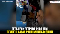 VIDEO: Perampok Berpura-Pura Jadi Pembeli, Gasak Puluhan Juta di Sinjai