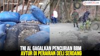VIDEO: TNI AL Gagalkan Pencurian BBM Avtur di Perairan Deli Serdang