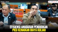 VIDEO: Efisiensi Anggaran Pendidikan Picu Kenaikan Biaya Kuliah