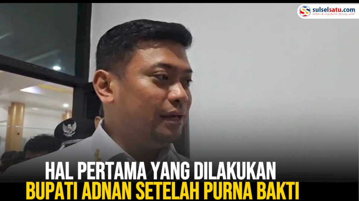 VIDEO: Hal Pertama yang Dilakukan Bupati Adnan Setelah Purna Bakti