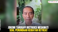 VIDEO: Jokowi Tanggapi Instruksi Megawati Soal Penundaan Kegiatan Retreat