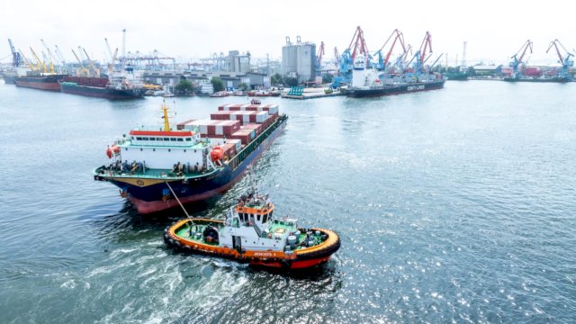 Kinerja Pelabuhan Tanjug Redeb selama 2024 naik 56,7 persen. Foto: Istimewa.