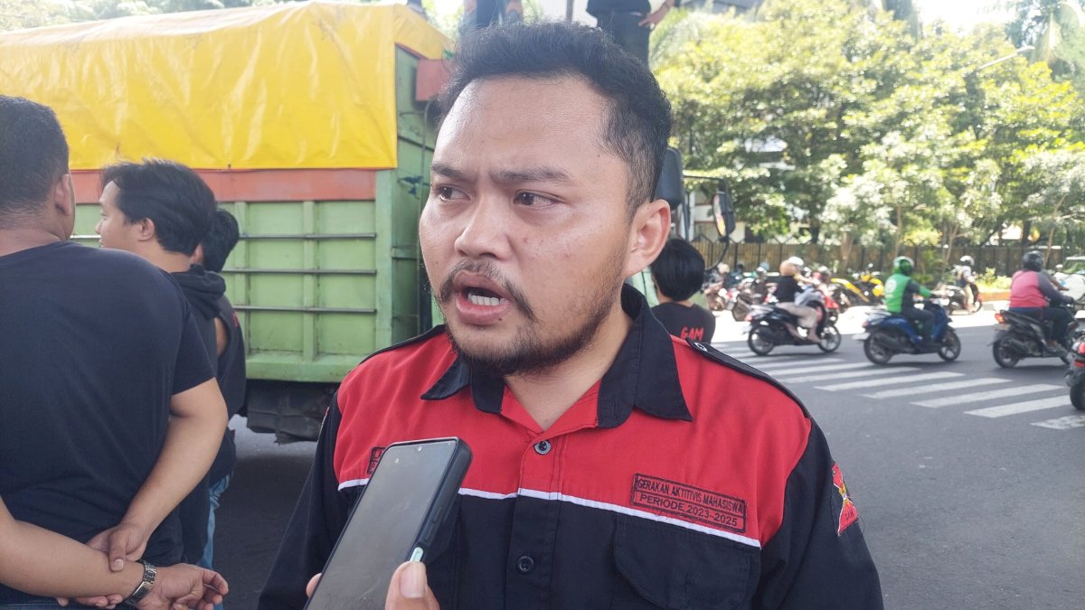 GAM Gelar Aksi di Makassar, Tolak Alokasi Anggaran untuk Makan Bergizi Gratis