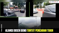 VIDEO: Aliansi Dosen Demo Tuntut Pencairan Tukin
