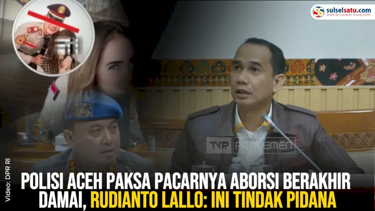 VIDEO: Kritik Polisi Aceh yang Paksa Pacarnya Aborsi Berakhir Damai, Rudianto Lallo: Ini Tindak Pidana