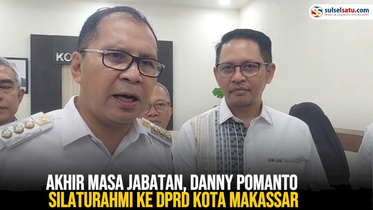 VIDEO: Akhir Masa Jabatan, Danny Pomanto Silaturahmi Ke DPRD Kota Makassar