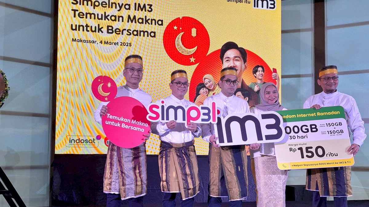 Simpelnya IM3 Ajak Masyarakat Makassar Temukan Makna Bersama Selama Ramadan