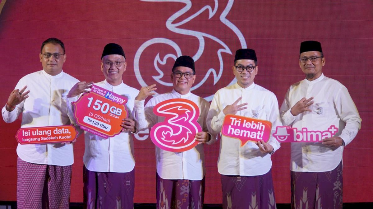 Perbanyak Berbagi Kebaikan Selama Ramadan, Tri Ajak Pelanggan Manfaatkan Sedekah Kuota Tri