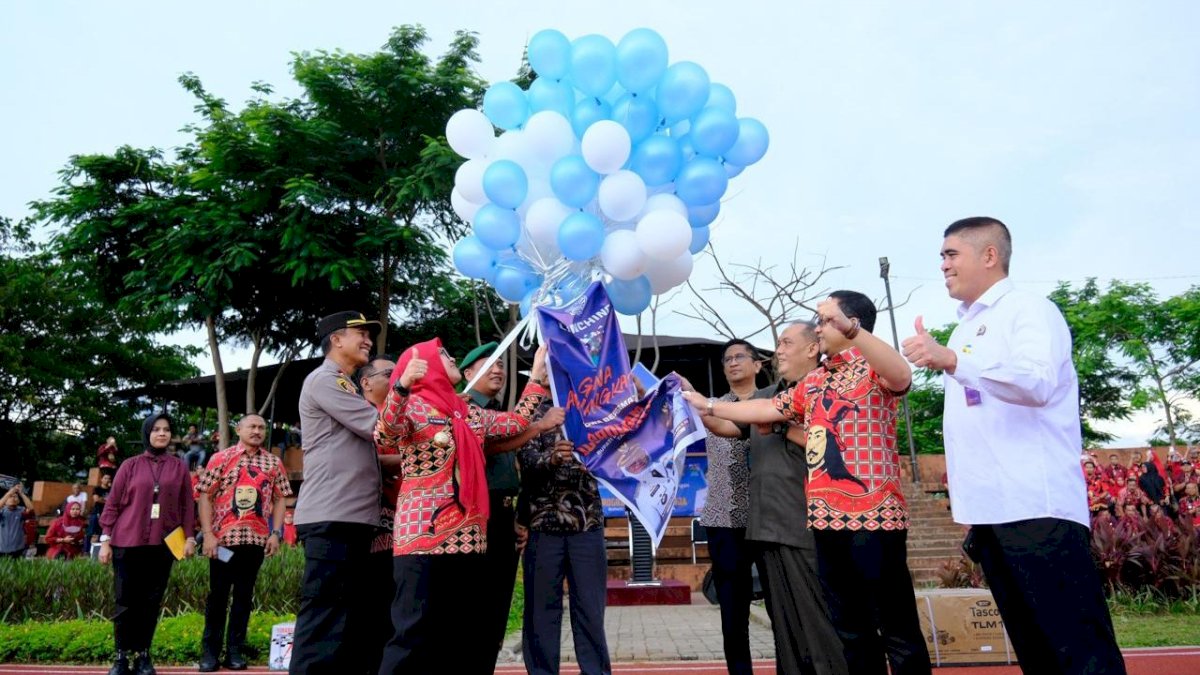 Bupati Husniah Launching Gowa Annangkasi, Komitmen Wujudkan Gowa Bersih