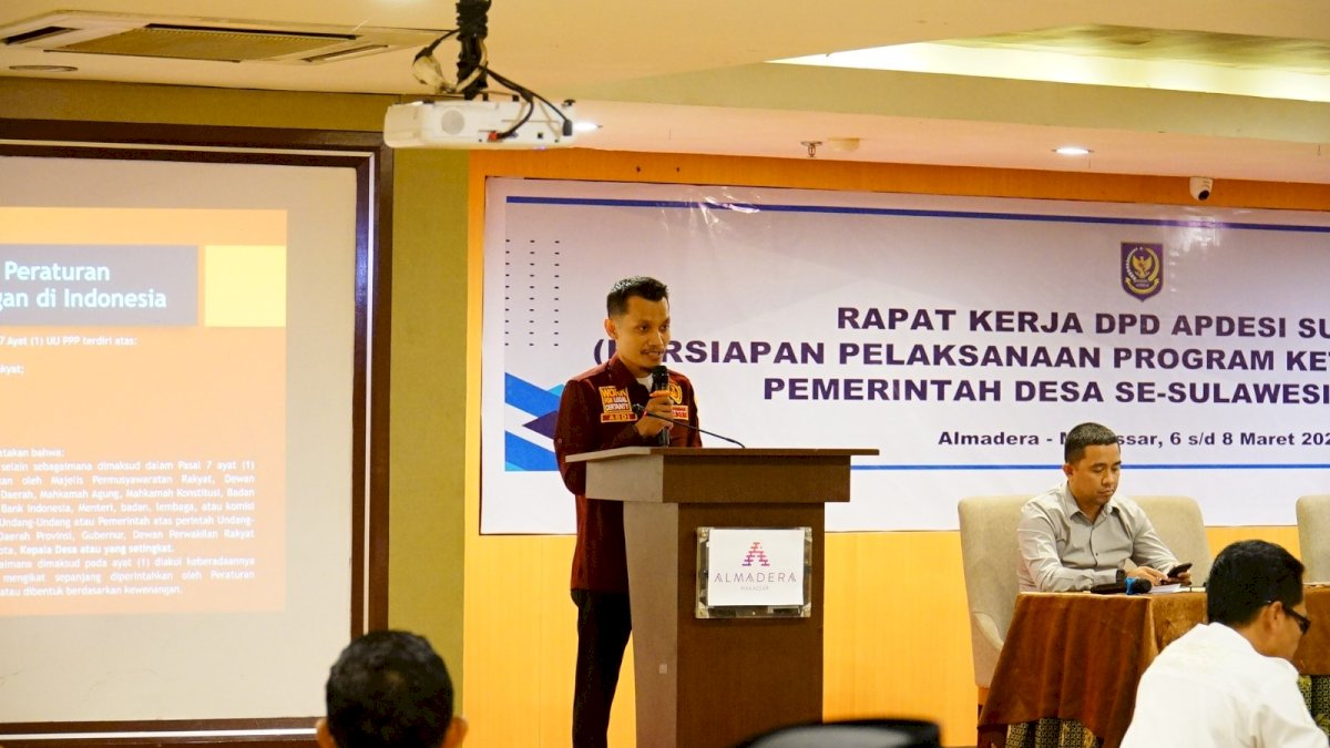 Kanwil Kemenkum Sulsel Dukung Apdesi Wujudkan Swasembada Pangan