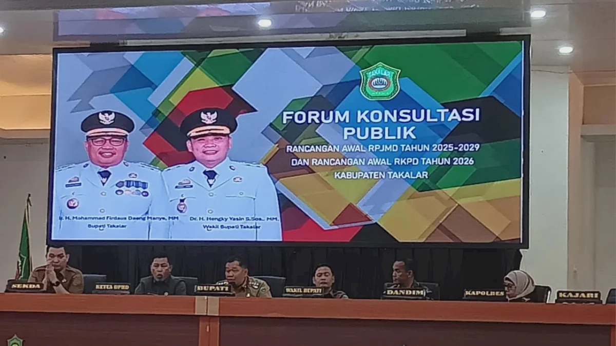 Bupati Takalar Tekankan Partisipasi Publik dalam Penyusunan RPJMD 2025-2029