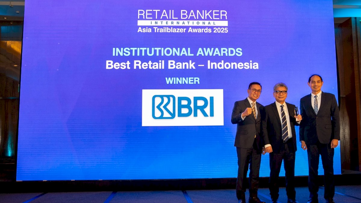 BRI Raih 5 Penghargaan di Retail Banker International Asia Trailblazer Awards