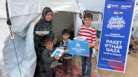 Bosowa Peduli Perluas Jangkauan Bantuan, Salurkan Iftar untuk Pengungsi Palestina