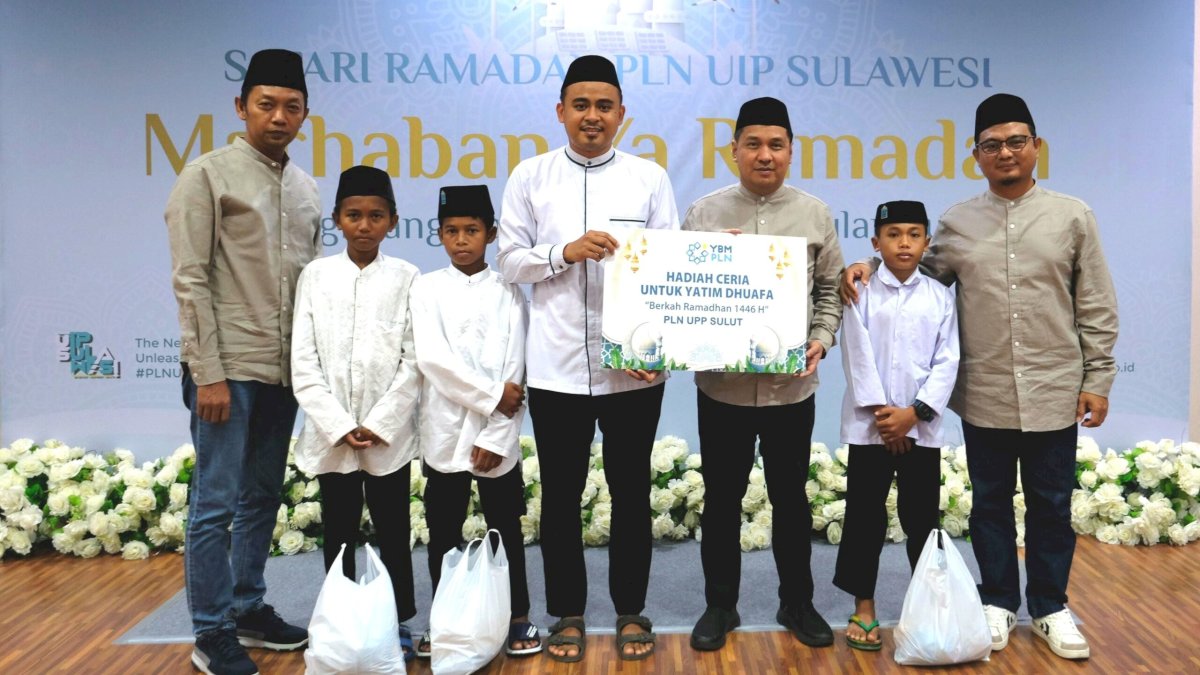 PLN Berbagi Kebahagiaan Bersama Panti Asuhan dan Pesantren Darul Istiqomah Manado