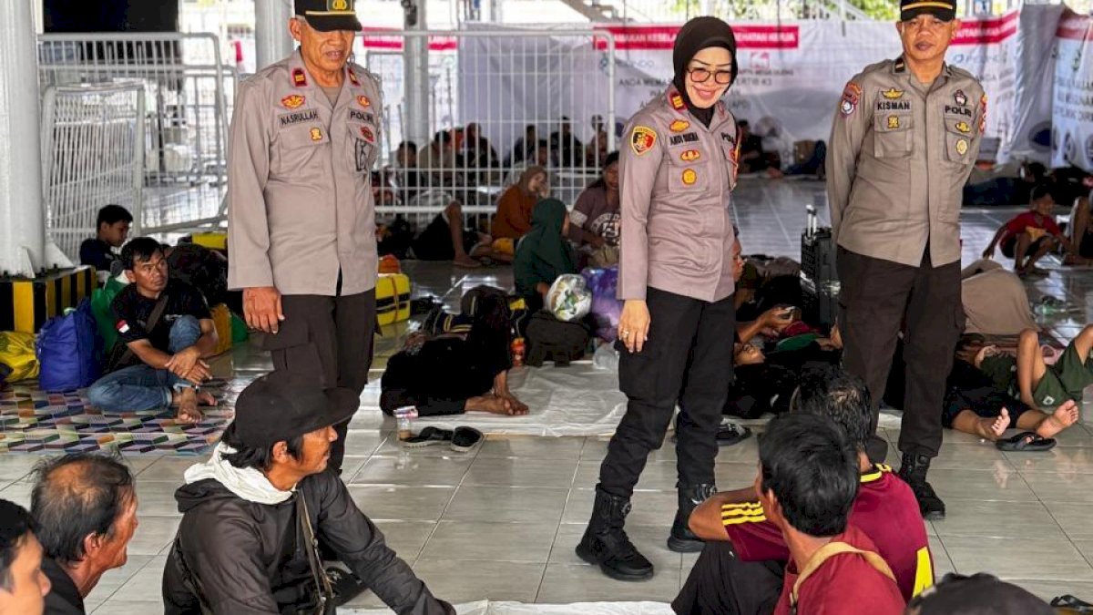 Waspada Calo Tiket! Kapolsek Soeta Imbau Penumpang Agar Mudik Aman, Keluarga Nyaman