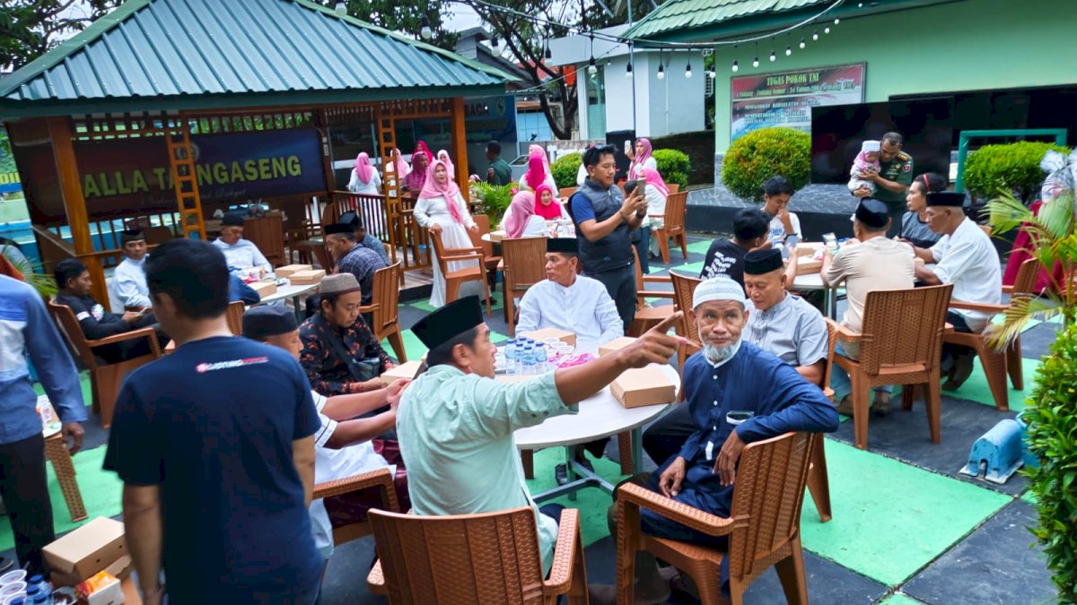 Dandim 1425 Jeneponto Gelar Buka Puasa Khusus Wartawan Sebagai Bentuk Sinergitas TNI dan Media