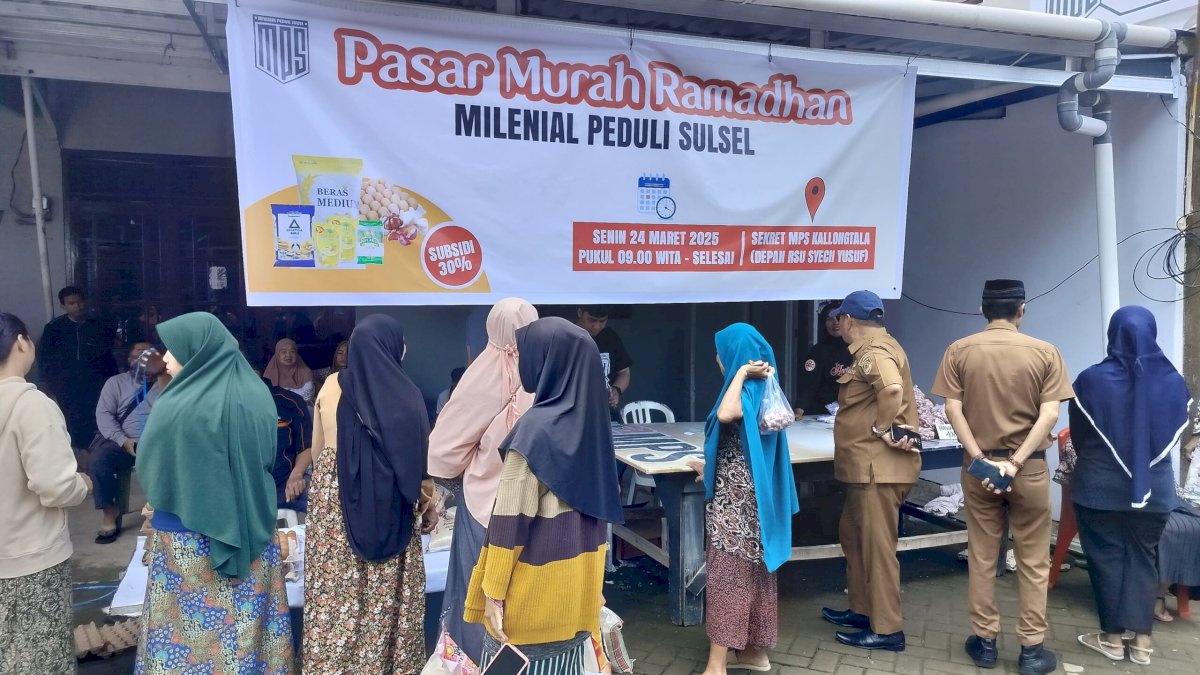 Pasar Murah MPS di Gowa, Solusi untuk Kebutuhan Pokok dengan Harga Bersubsidi