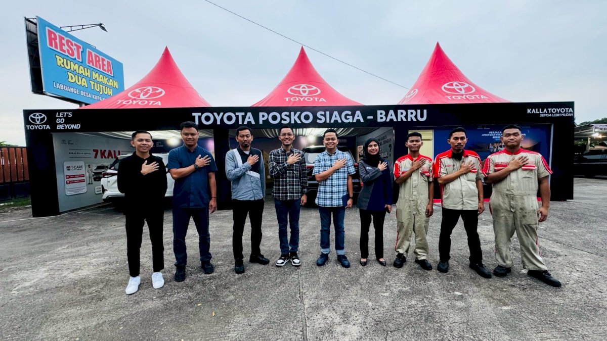 Kalla Toyota Siagakan 23 Bengkel Selama 24 Jam Mendukung Kenyamanan Pelanggan