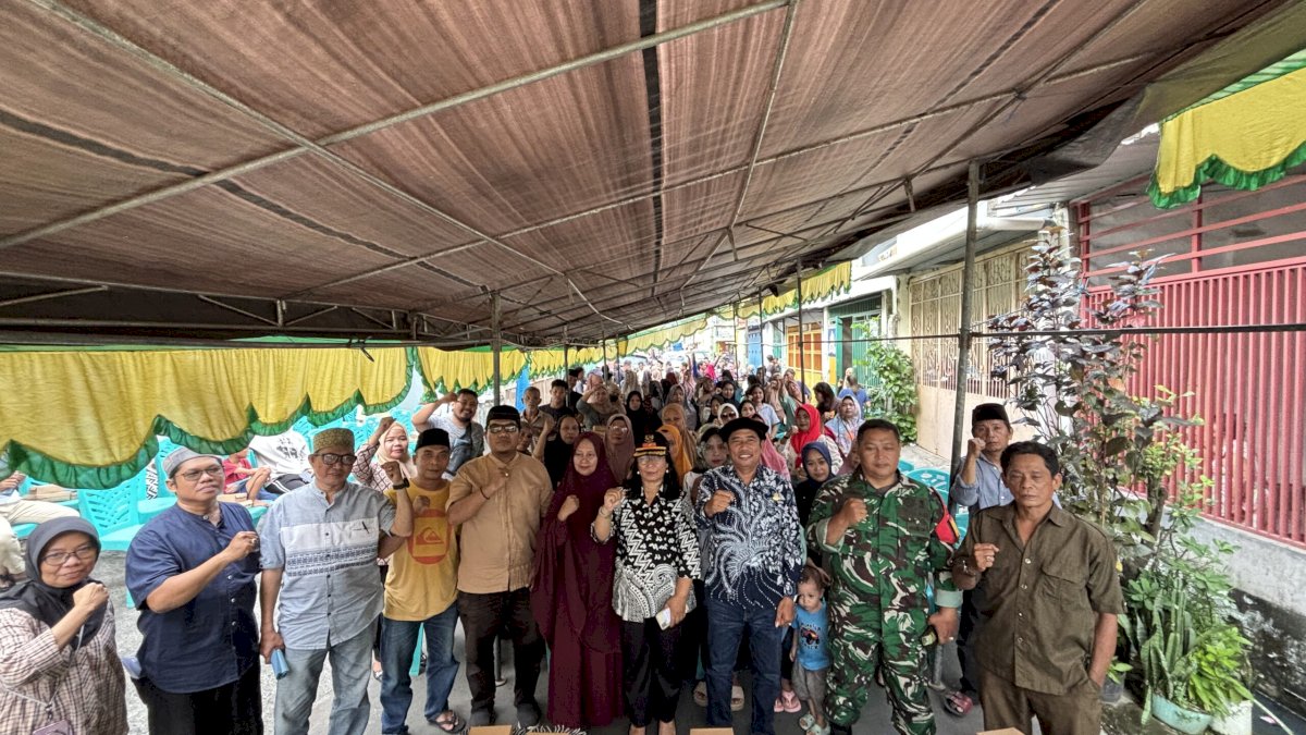 Reses di Bontoala Parang, Ruslan Lallo Serap Aspirasi Warga Soal Sampah dan Drainase