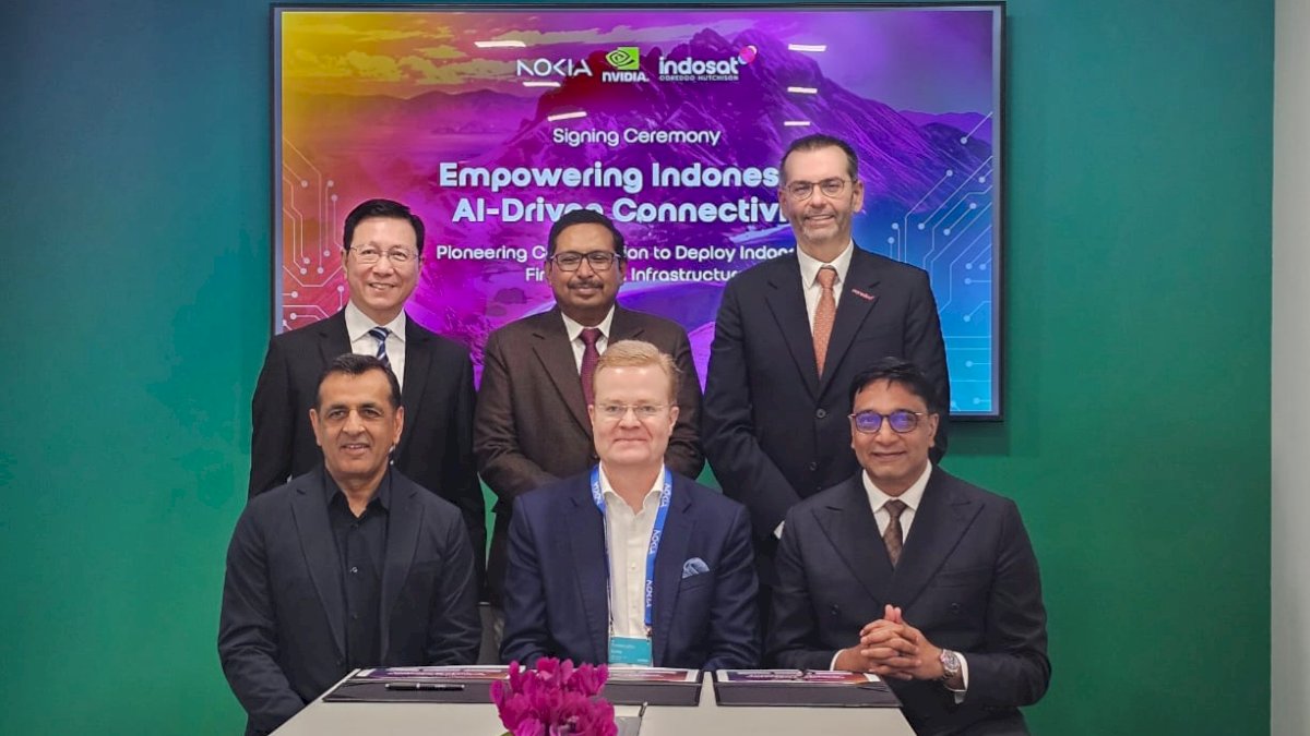 Pertama di Asia Tenggara, Indosat Terapkan AI-RAN Bersama Nokia dan NVIDIA