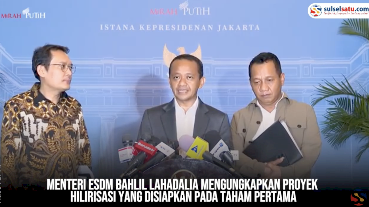 VIDEO: Bahlil Ungkap 21 Proyek Hilirisasi Senilai Rp457,5 Triliun Siap Digarap